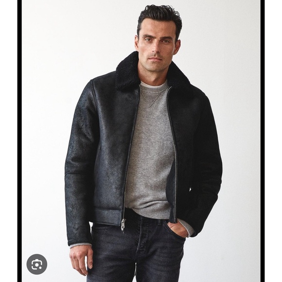 TODD SNYDER 黒 レザー ジャケット TODD SNYDER 黒 レザー ジャケット